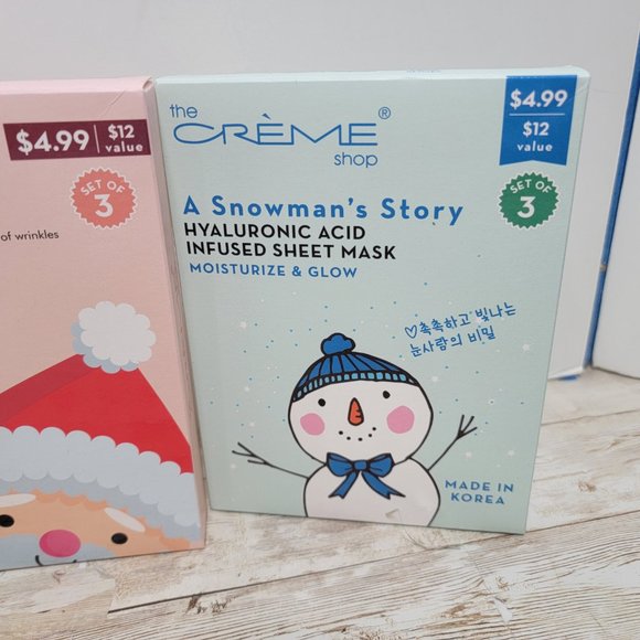 3 Boxes - The Crème Shop Reparative Replenishing + Youth Promoting Essence Masks - Picture 4 of 8